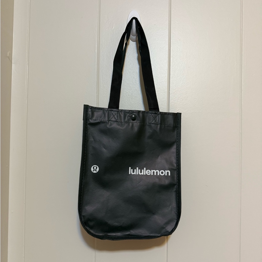 Lululemon Reusable Shopping Tote Bag - White & Silver